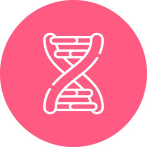 Icon - DNA  profiling - Circle